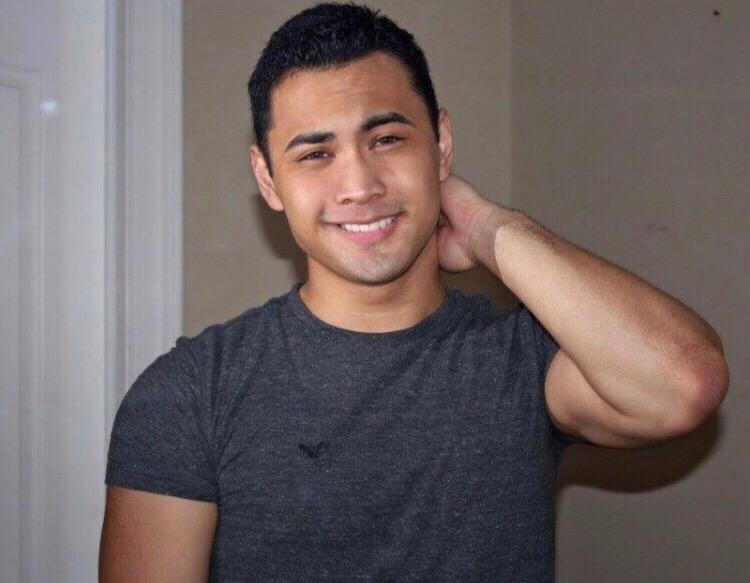 fry Desiongco, a student at training grounds jiu jitsu