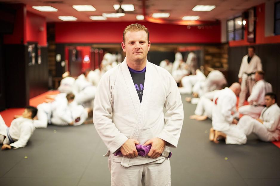 Steve brown says training bjj is important for bergen county police