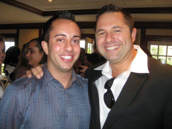 Frank Petrilli at a community event for students who train in the bjj gym